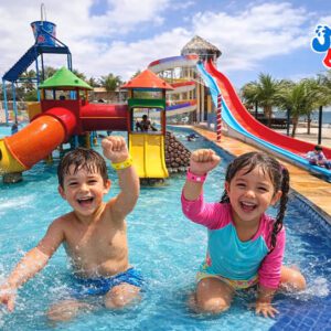 Passaporte individual para o Parque aquático Cumbuco Acqua Beach de R$35,00 por R$29,90.