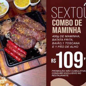 Sextou com Maminha Importada completa no Chico do Caranguejo Sul , de R$179,90 por apenas R$109,90.