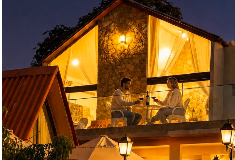 Villa Suíça Ibiapaba traz Duas Díaria Casal em: Mezanino Suiço + Café da manhã a partir de R$699,90. - Imagem 2